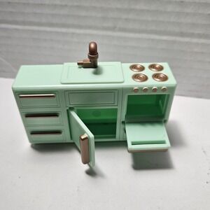 Bluey‎ Oven Stove Sink Replacement Furniture Beach Cabin House Kitchen Part Toy